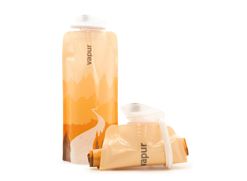 Bouteille d'eau flexible Vapur Eclipse - avec mousqueton 1 litre (33 oz Bouteille d'eau flexible Vapur Eclipse - avec mousqueton 1 litre (33 oz